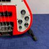 Used Jackson X Series Through-Body Active 4-String Electric Bass Guitar Rocket Red - Image 10