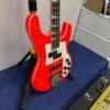 Used Jackson X Series Through-Body Active 4-String Electric Bass Guitar Rocket Red - Image 11