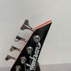 Used Jackson X Series Through-Body Active 4-String Electric Bass Guitar Rocket Red - Image 2