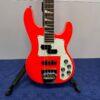 Used Jackson X Series Through-Body Active 4-String Electric Bass Guitar Rocket Red - Image 7