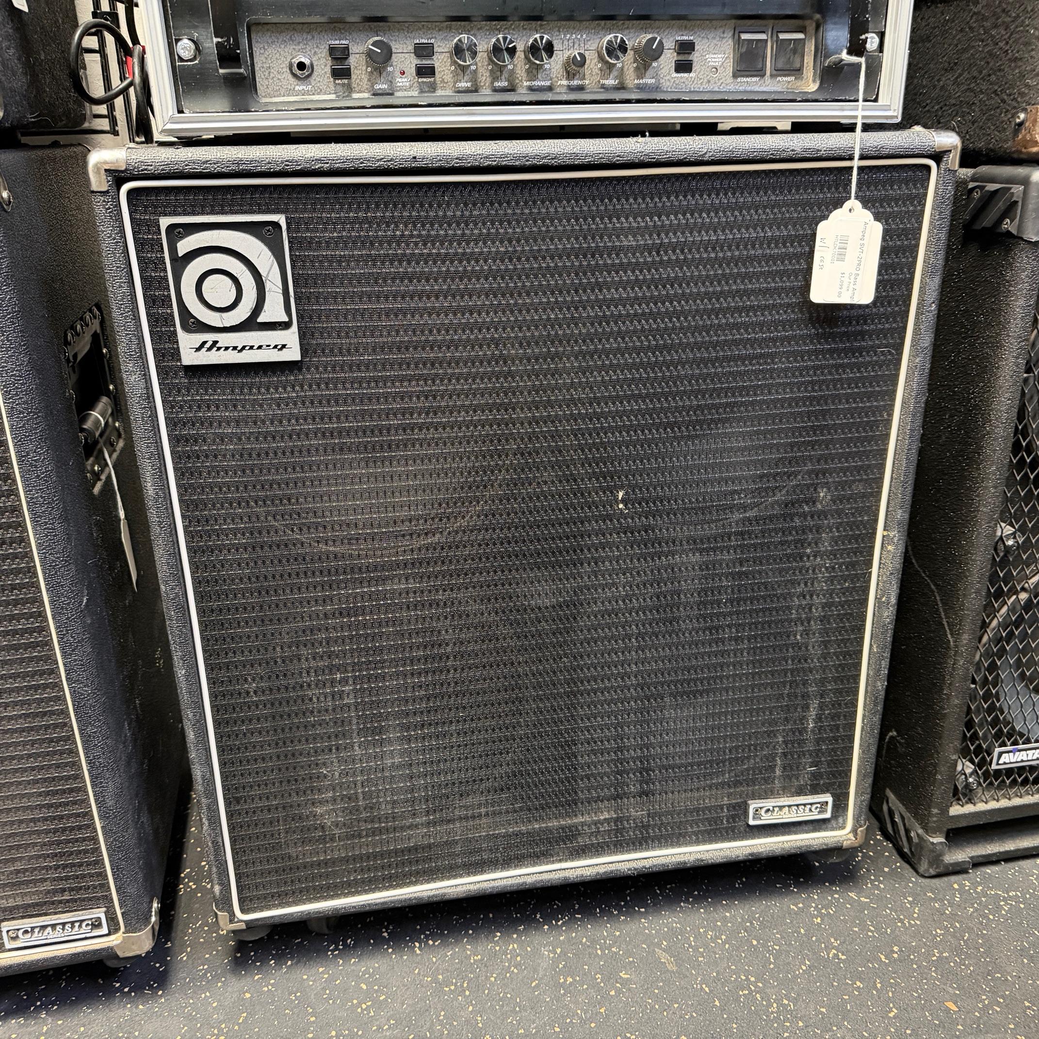 Used Ampeg SVT410E 4x10" Bass Speaker Cabinet