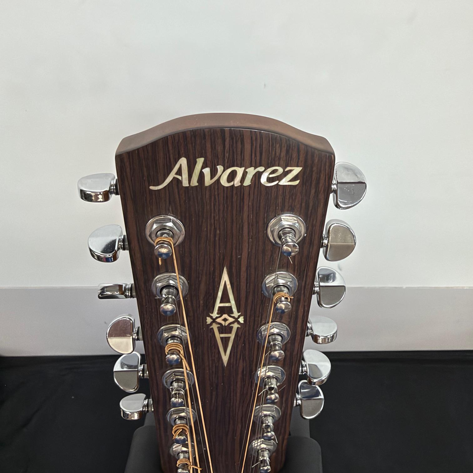 Used Alvarez AD60-12 12-String Acoustic Guitar - Image 2