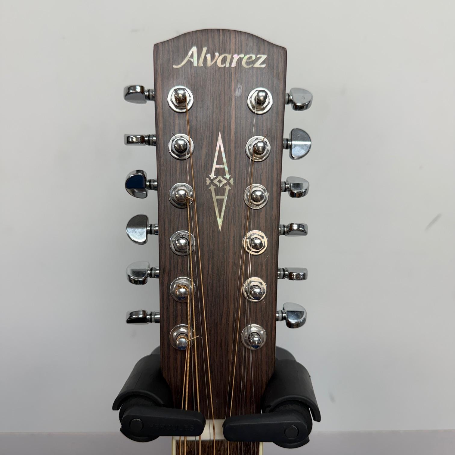 Used Alvarez AD60-12 12-String Acoustic Guitar - Image 3