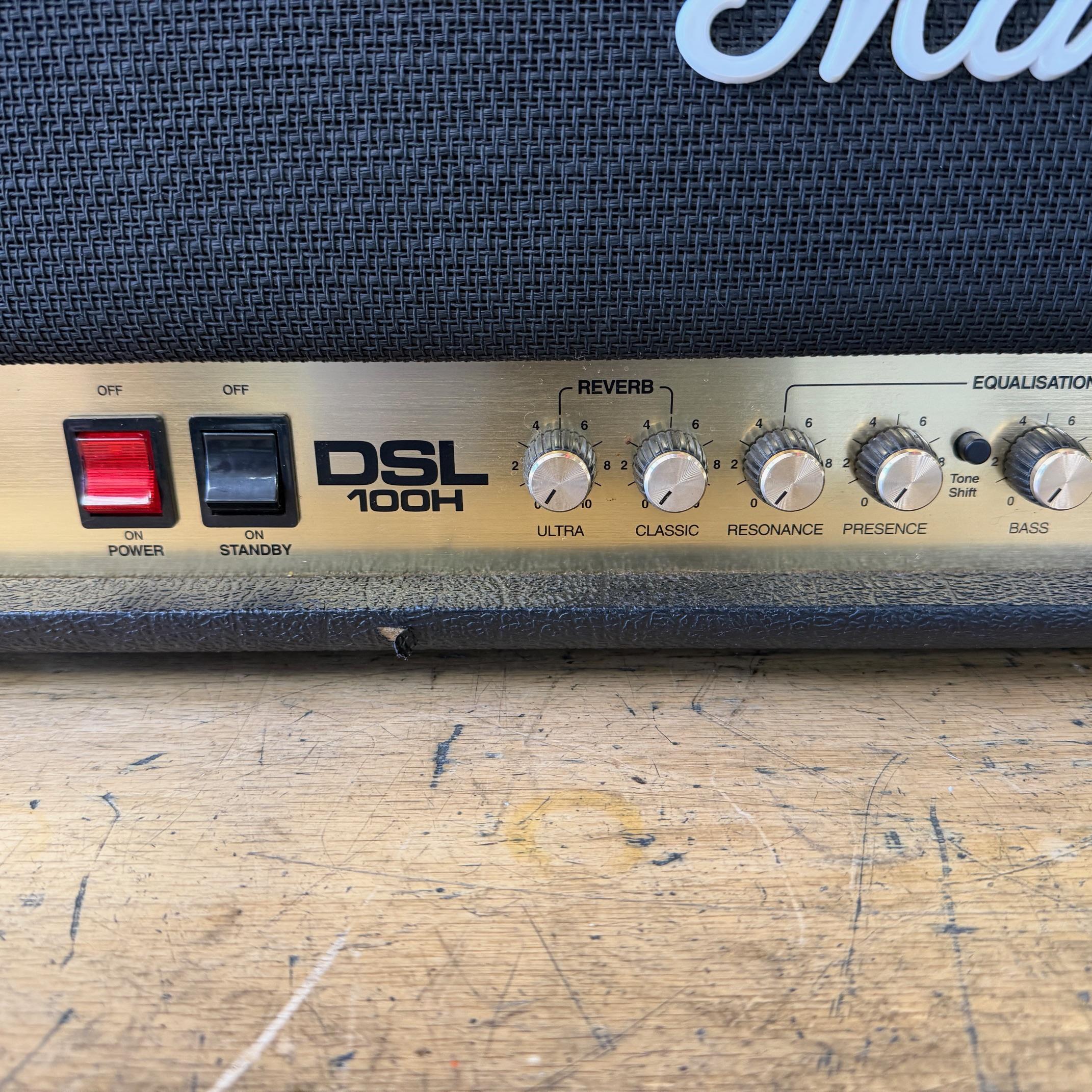 Used Marshall DSL100H Tube Guitar Amp Amplifier Head - Image 3