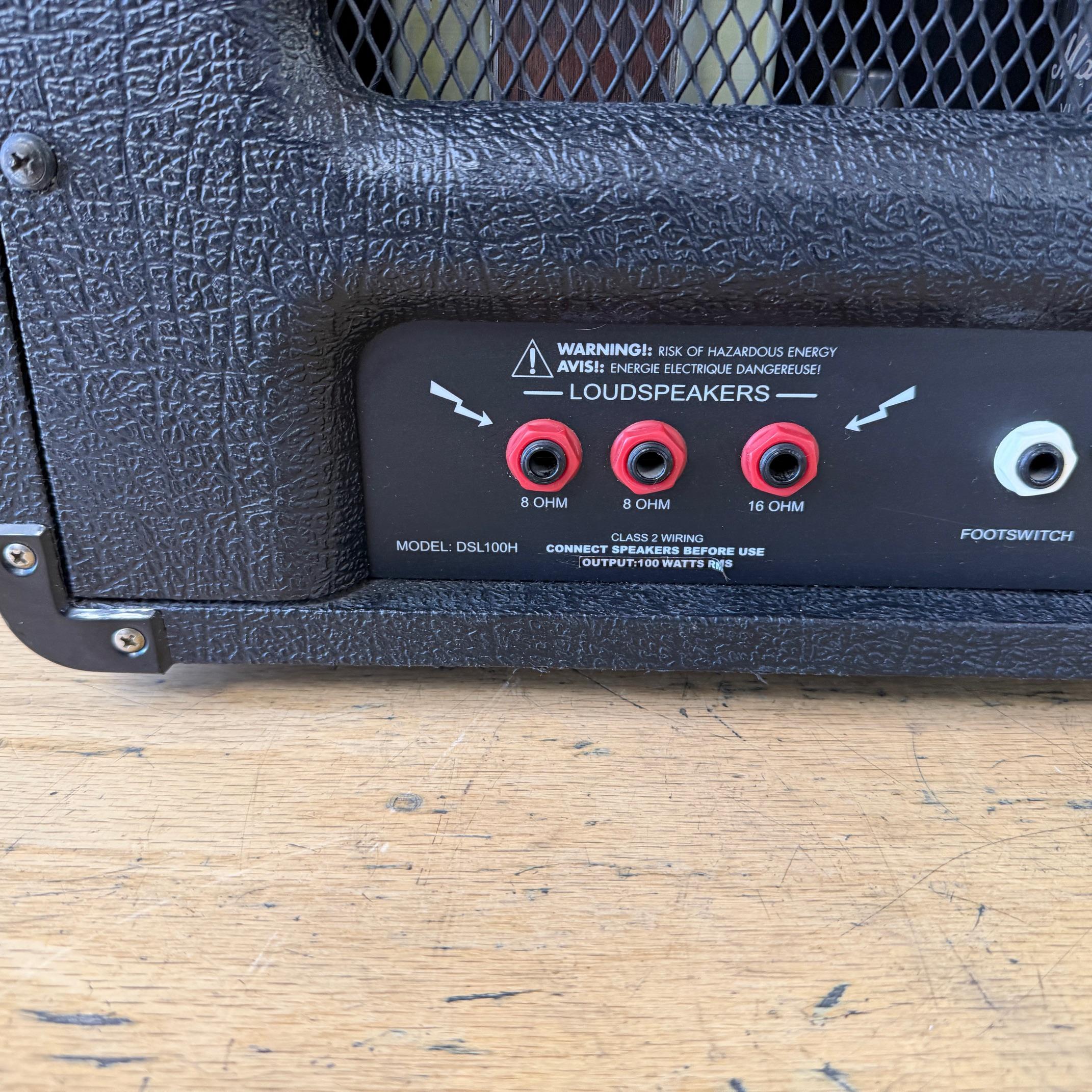Used Marshall DSL100H Tube Guitar Amp Amplifier Head - Image 11