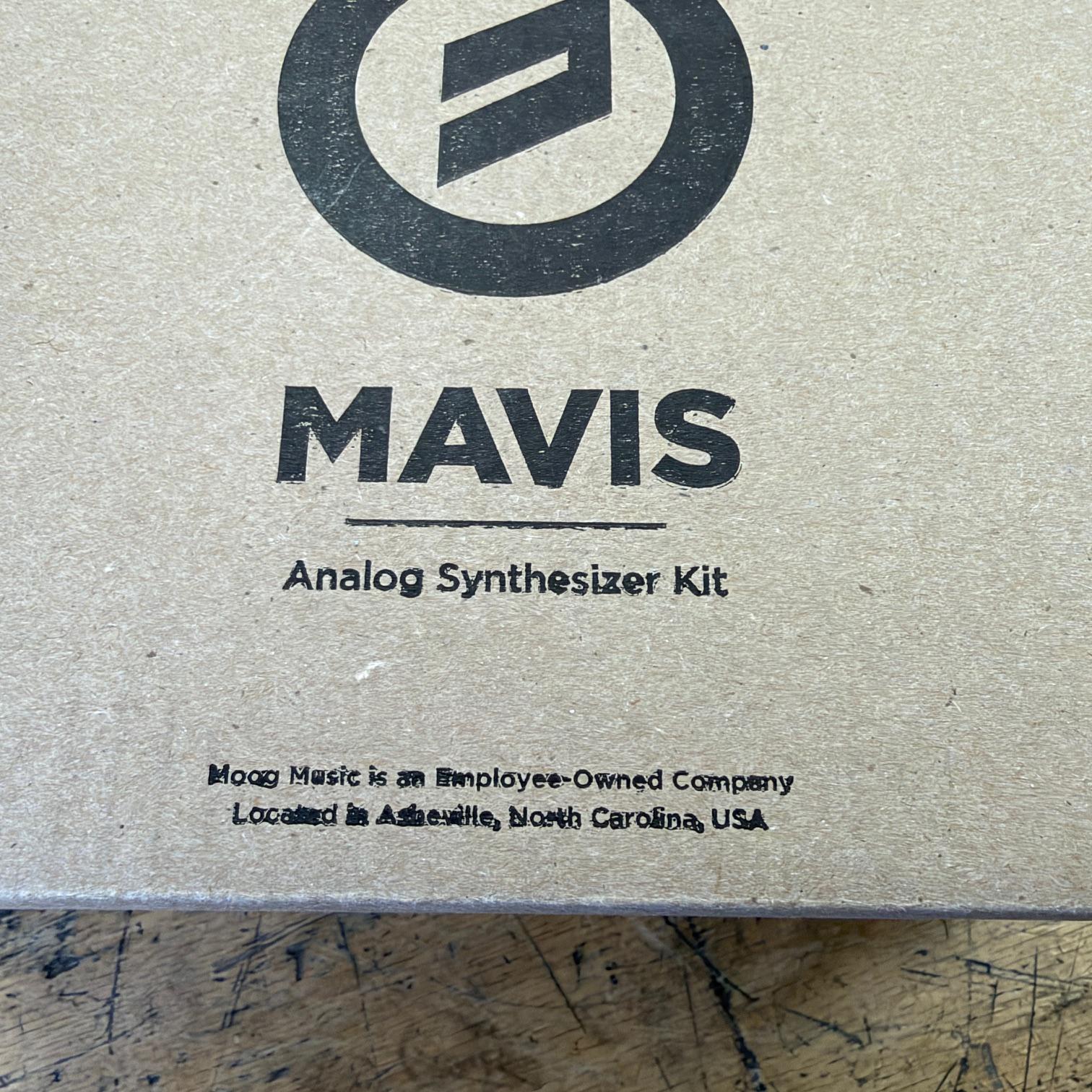Used Moog Mavis Monophonic Analog Synthesizer Voice 2022 - Present - Black with Original Box - Image 10