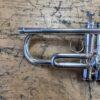 Vintage Getzen Eterna 700 Silver Bb Trumpet with Pro Tec Getzen 5C Mouthpiece Case 1972-1975 Just Serviced - Image 3