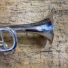 Vintage Getzen Eterna 700 Silver Bb Trumpet with Pro Tec Getzen 5C Mouthpiece Case 1972-1975 Just Serviced - Image 8