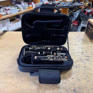 Vintage Evette & Schaeffer Modele Buffet Crampon Paris France Professional Wood Clarinet with Premium Black Leather Pad Repad Pro Tec Case Vandoren Paris 5RV Mouthpiece