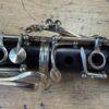 Vintage Evette & Schaeffer Modele Buffet Crampon Paris France Professional Wood Clarinet with Premium Black Leather Pad Repad Pro Tec Case Vandoren Paris 5RV Mouthpiece - Image 6