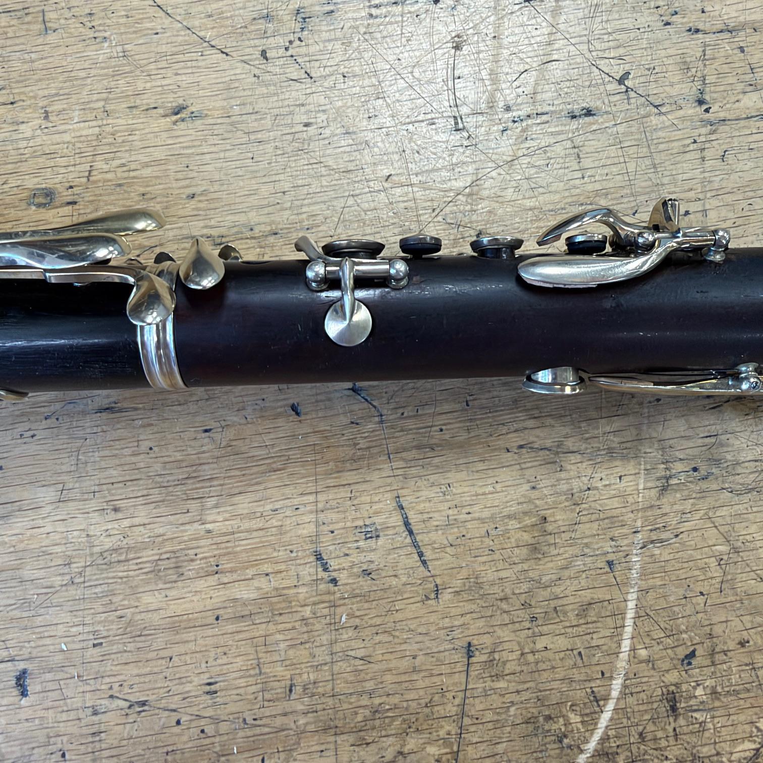 Vintage Evette & Schaeffer Modele Buffet Crampon Paris France Professional Wood Clarinet with Premium Black Leather Pad Repad Pro Tec Case Vandoren Paris 5RV Mouthpiece - Image 18