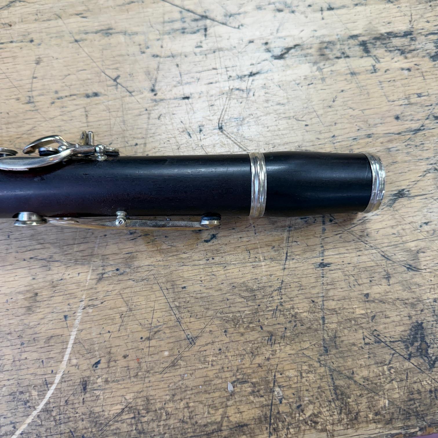 Vintage Evette & Schaeffer Modele Buffet Crampon Paris France Professional Wood Clarinet with Premium Black Leather Pad Repad Pro Tec Case Vandoren Paris 5RV Mouthpiece - Image 19