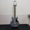 Used Epiphone Dot ES-339 Ultra PE Semi-Hollow Body Electric Guitar Pelham Blue Dual-Output Jack