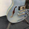 Used Epiphone Dot ES-339 Ultra PE Semi-Hollow Body Electric Guitar Pelham Blue Dual-Output Jack - Image 11