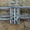 Vintage E. Benge Resno-Tempered Bell 3 Los Angeles Bb Trumpet Silver Plated Just Serviced with Original Case & Benge Mouthpiece 1974 MLP Bore - Image 4