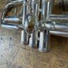 Vintage E. Benge Resno-Tempered Bell 3 Los Angeles Bb Trumpet Silver Plated Just Serviced with Original Case & Benge Mouthpiece 1974 MLP Bore - Image 9