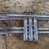 Vintage E. Benge Resno-Tempered Bell 3 Los Angeles Bb Trumpet Silver Plated Just Serviced with Original Case & Benge Mouthpiece 1974 MLP Bore - Image 16