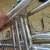 Vintage E. Benge Resno-Tempered Bell 3 Los Angeles Bb Trumpet Silver Plated Just Serviced with Original Case & Benge Mouthpiece 1974 MLP Bore - Image 23