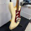 Used Fender Standard Fat Strat Stratocaster Electric Guitar HSS Made in Mexico 2003 Antique White - Image 13