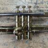 Vintage Selmer Signet Bb Trumpet Just Serviced with Reynolds Case 1952 - Image 4