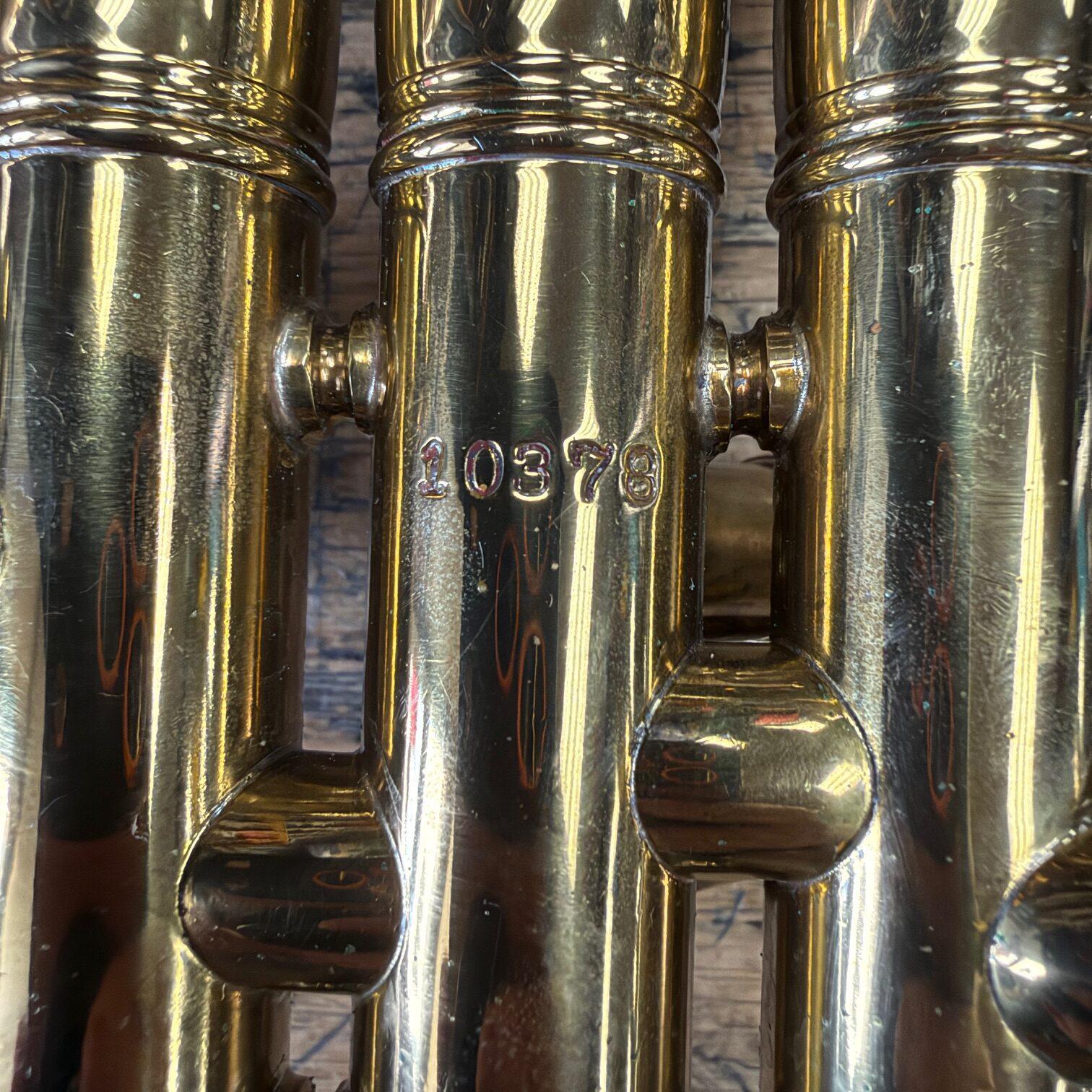 Vintage Selmer Signet Bb Trumpet Just Serviced with Reynolds Case 1952 - Image 17