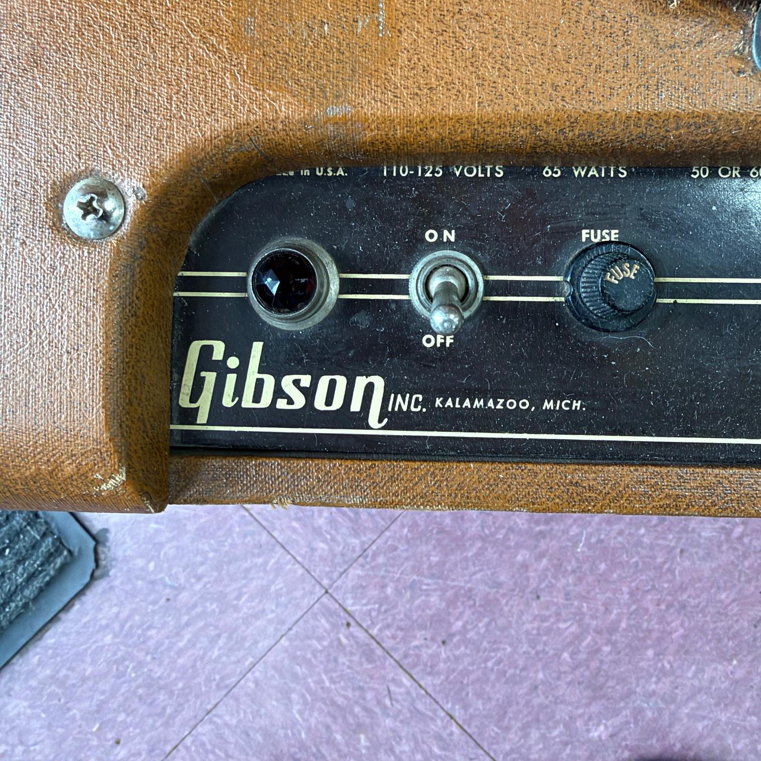 Vintage Gibson GA-20 Tube Guitar Amp Amplifier 1950's - Image 5