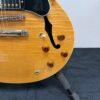 Used Gibson Memphis ES-335 ESDT15ANNH1 Semi-Hollow Body Electric Guitar Flamed Blonde with Case & Certificate of Authenticity 2015 - Image 10
