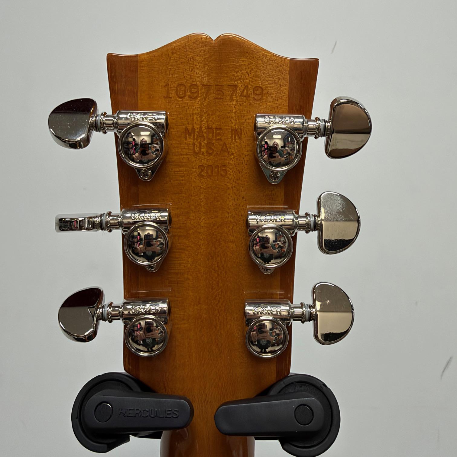 Used Gibson Memphis ES-335 ESDT15ANNH1 Semi-Hollow Body Electric Guitar Flamed Blonde with Case & Certificate of Authenticity 2015 - Image 16