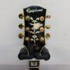 Used Epiphone E212TV Sheraton 50th Anniversary 1962 Reissue Cherry Semi-Hollow Body Electric Guitar with Tremolo Bridge & Case - Image 4