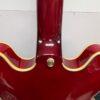 Used Epiphone E212TV Sheraton 50th Anniversary 1962 Reissue Cherry Semi-Hollow Body Electric Guitar with Tremolo Bridge & Case - Image 21