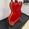 Used Epiphone E212TV Sheraton 50th Anniversary 1962 Reissue Cherry Semi-Hollow Body Electric Guitar with Tremolo Bridge & Case - Image 23