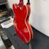 Used Epiphone E212TV Sheraton 50th Anniversary 1962 Reissue Cherry Semi-Hollow Body Electric Guitar with Tremolo Bridge & Case - Image 24