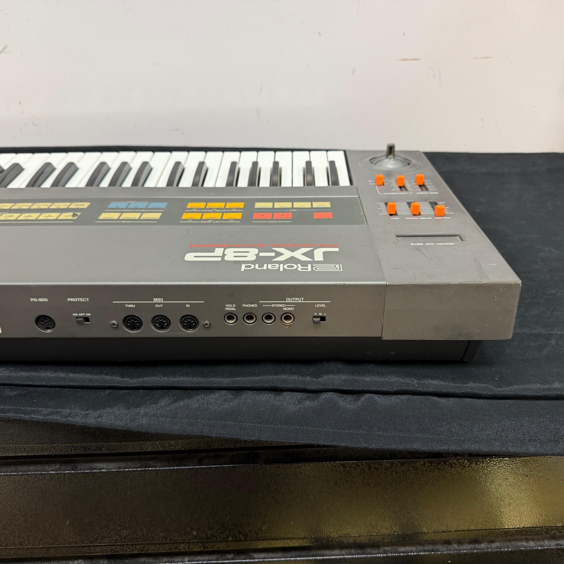 Vintage Roland JX-8P Polyphonic Synth Synthesizer Keyboard Made in Japan - Image 14