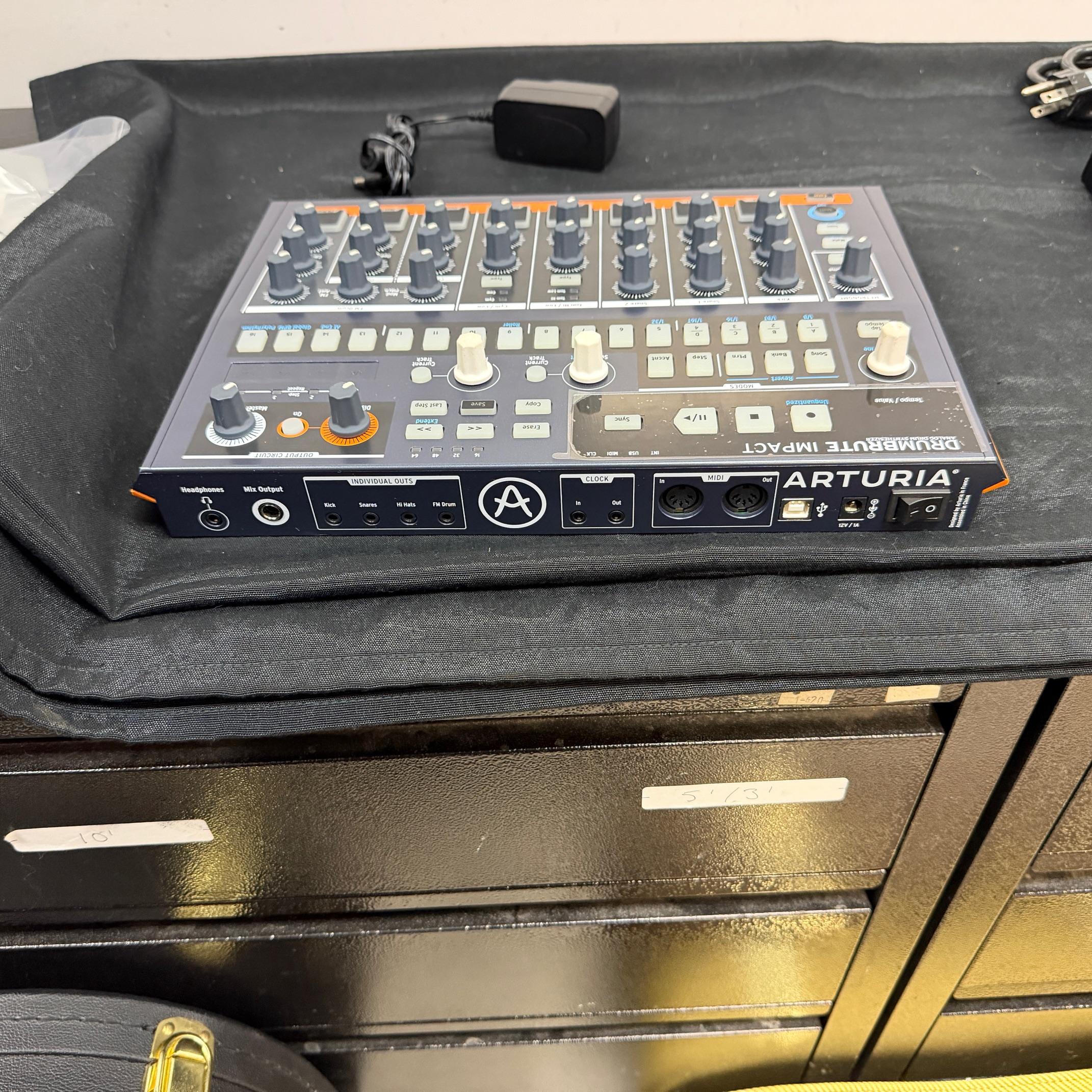 Used Arturia DrumBrute Impact Analog Drum Machine with AC Adapter - Image 3