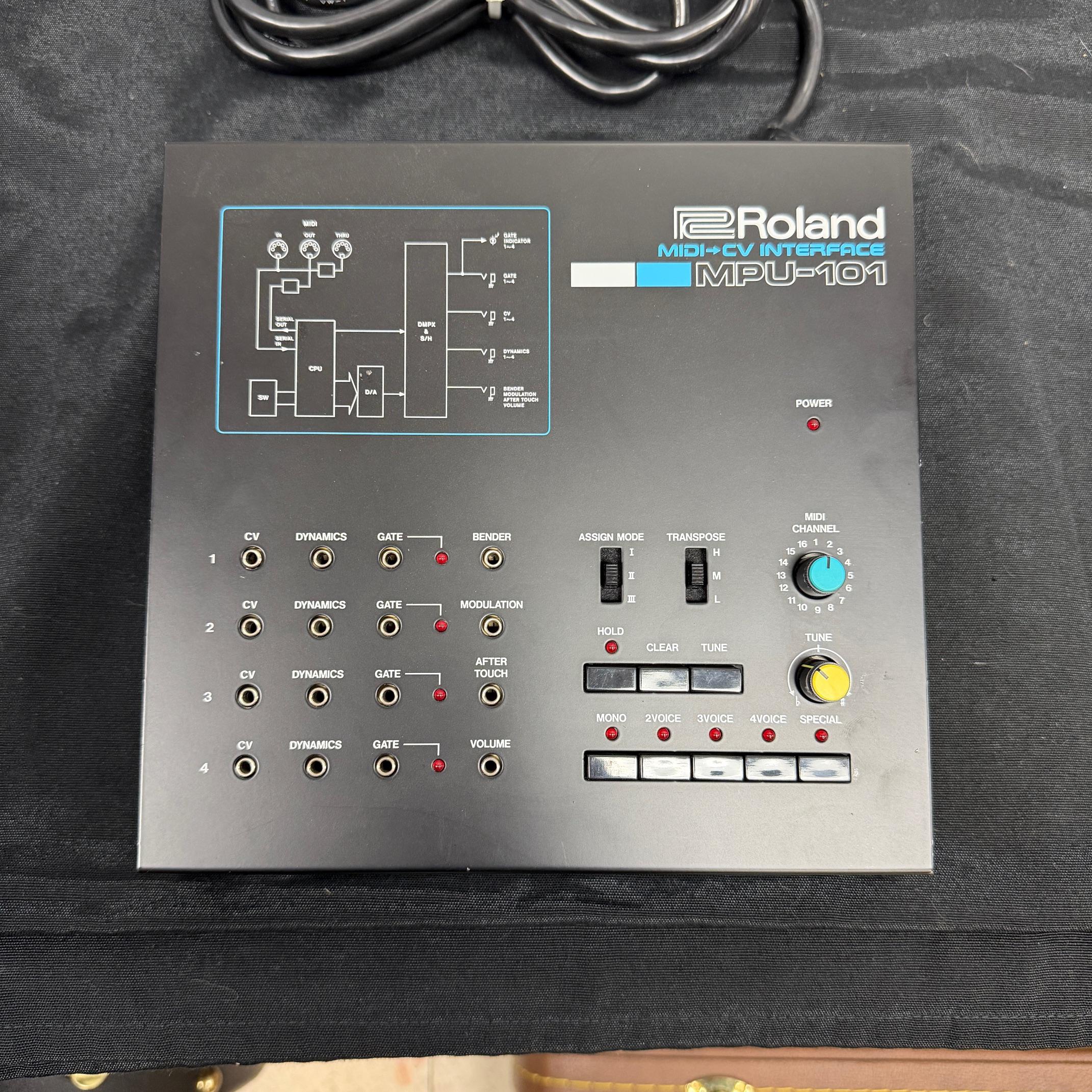 Vintage Roland MPU-101 MIDI to CV Interface