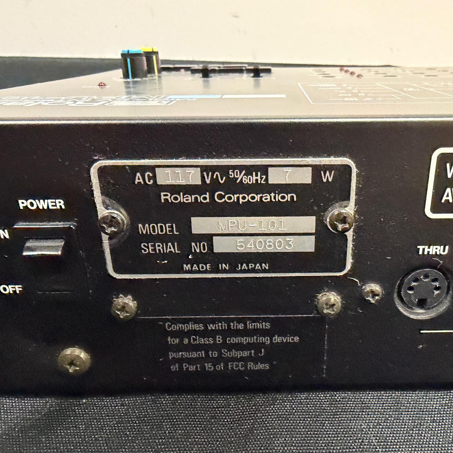 Vintage Roland MPU-101 MIDI to CV Interface - Image 3