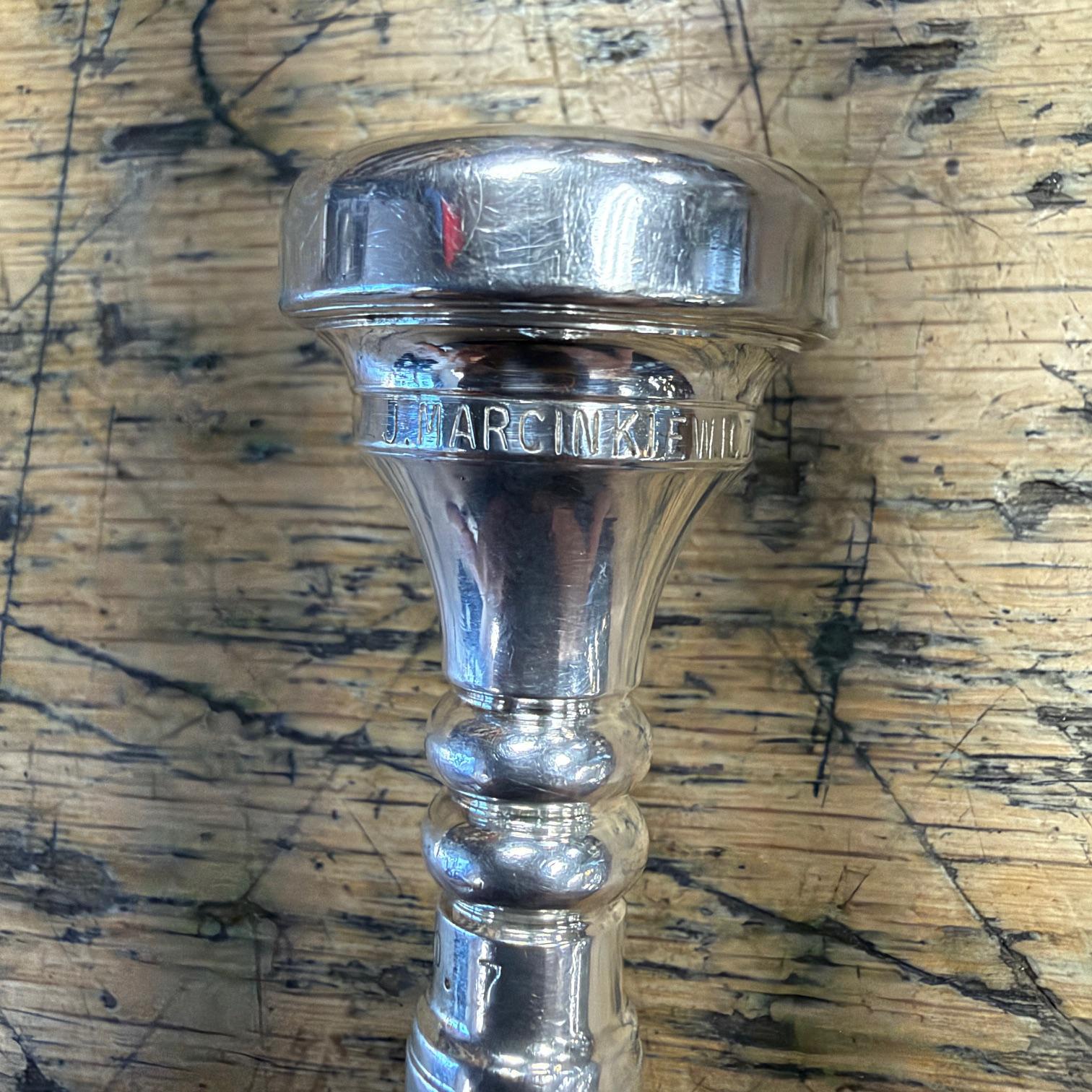 Used J. Marcinkiewicz Model No. 7 Bb Trumpet Mouthpiece - Image 3