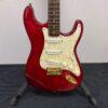 Used Jay Turser JT-300QMT 300 Series Strat-Style Electric Guitar Transparent Red - Image 6
