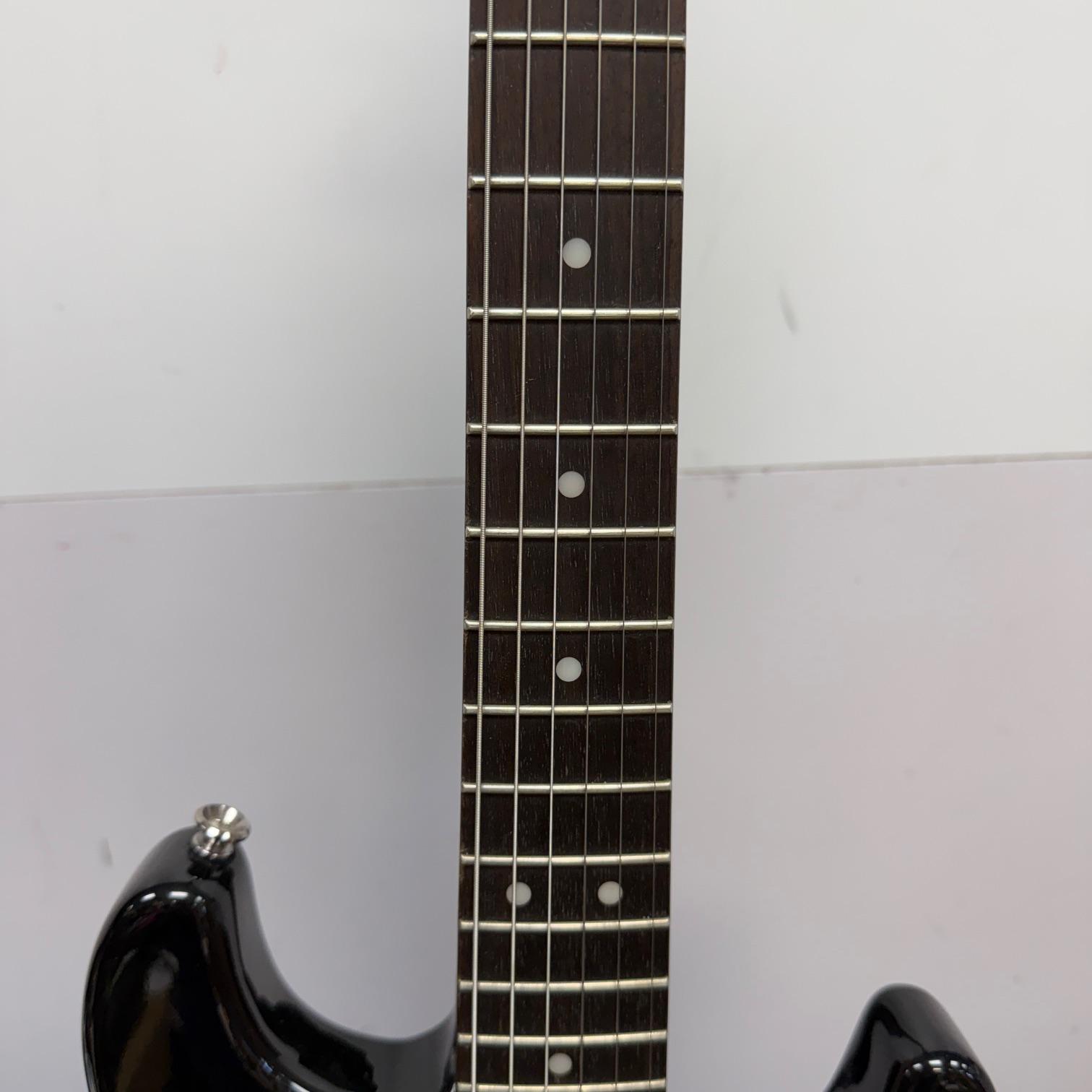 Used Squier Mini Strat Stratocaster Electric Guitar Black - Image 5