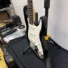 Used Squier Mini Strat Stratocaster Electric Guitar Black - Image 10