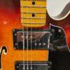 Used Fender Starcaster Semi-Hollow body Electric Guitar Maple Fingerboard Aged Cherry Burst with TKL Case 2013 - Image 9