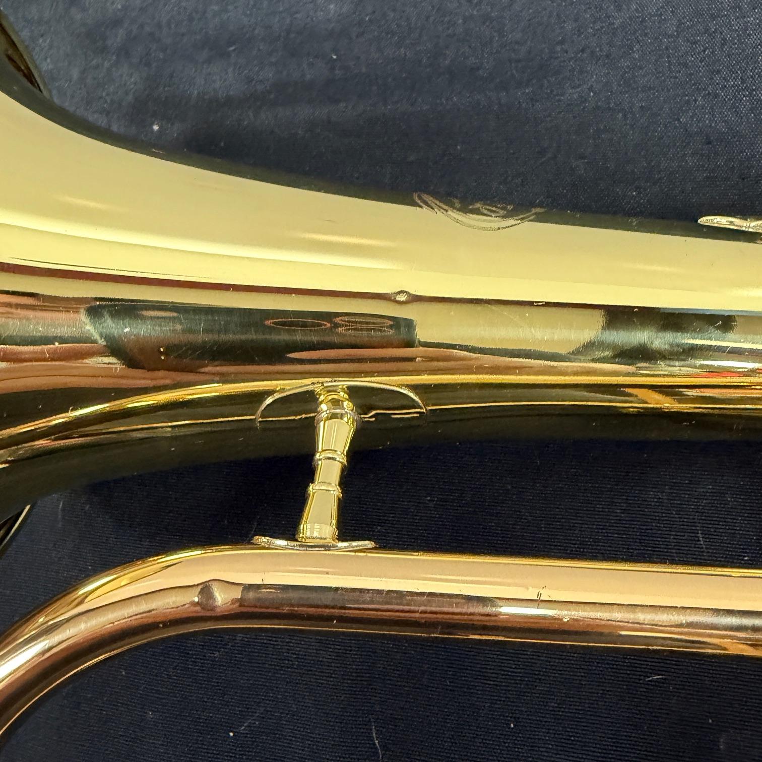 Used Jupiter JFH-846 846 Series Bb Flugelhorn Flugel Horn Just Serviced with Case & Blessing Mouthpiece - Image 7