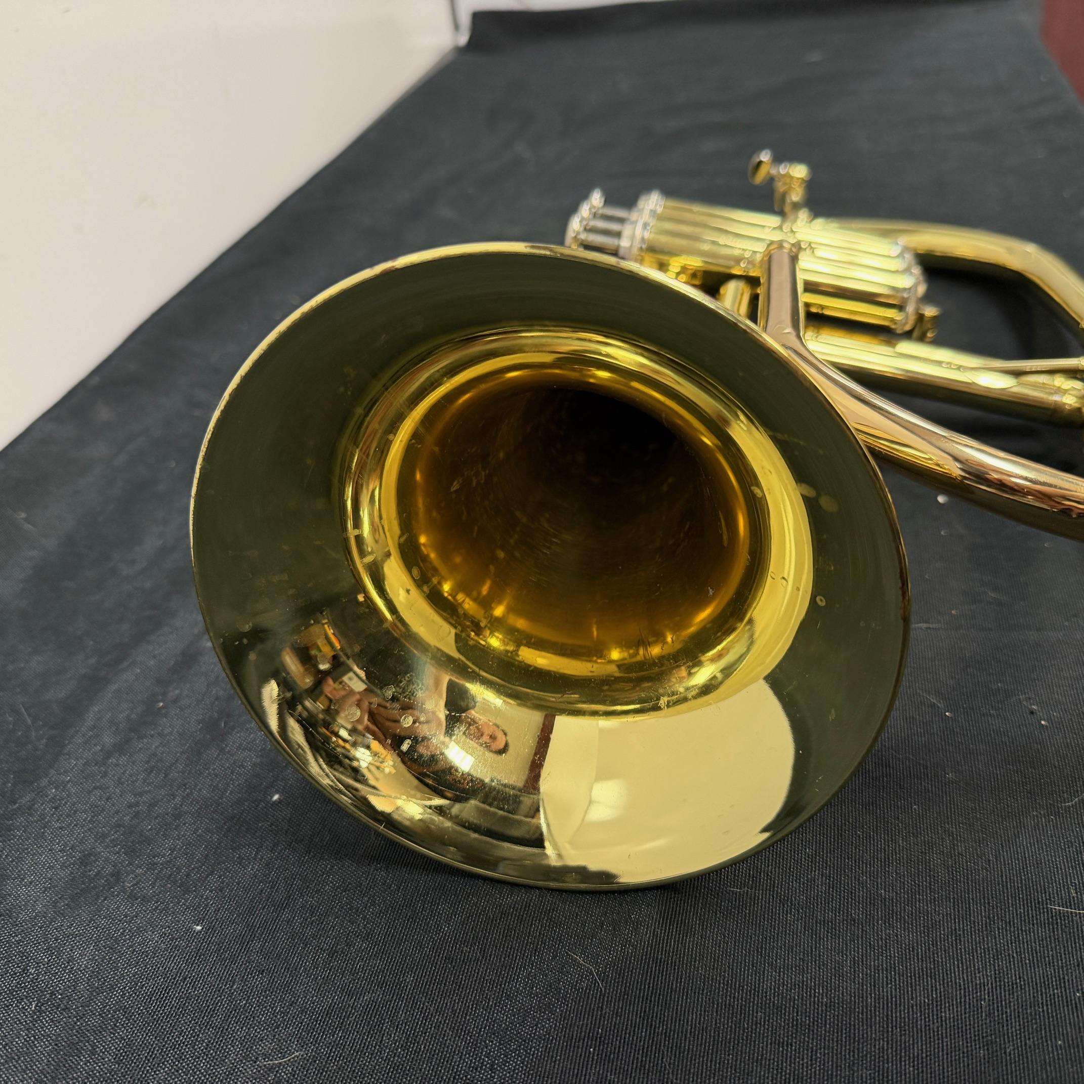 Used Jupiter JFH-846 846 Series Bb Flugelhorn Flugel Horn Just Serviced with Case & Blessing Mouthpiece - Image 8
