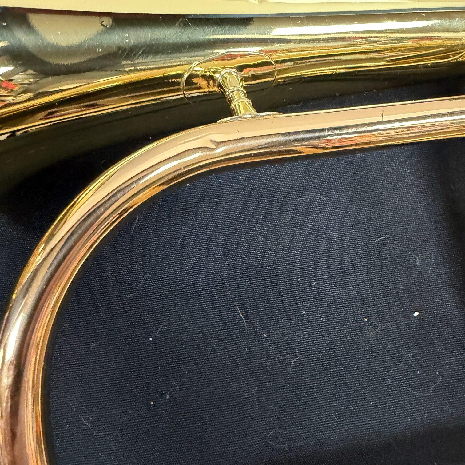 Used Jupiter JFH-846 846 Series Bb Flugelhorn Flugel Horn Just Serviced with Case & Blessing Mouthpiece - Image 10