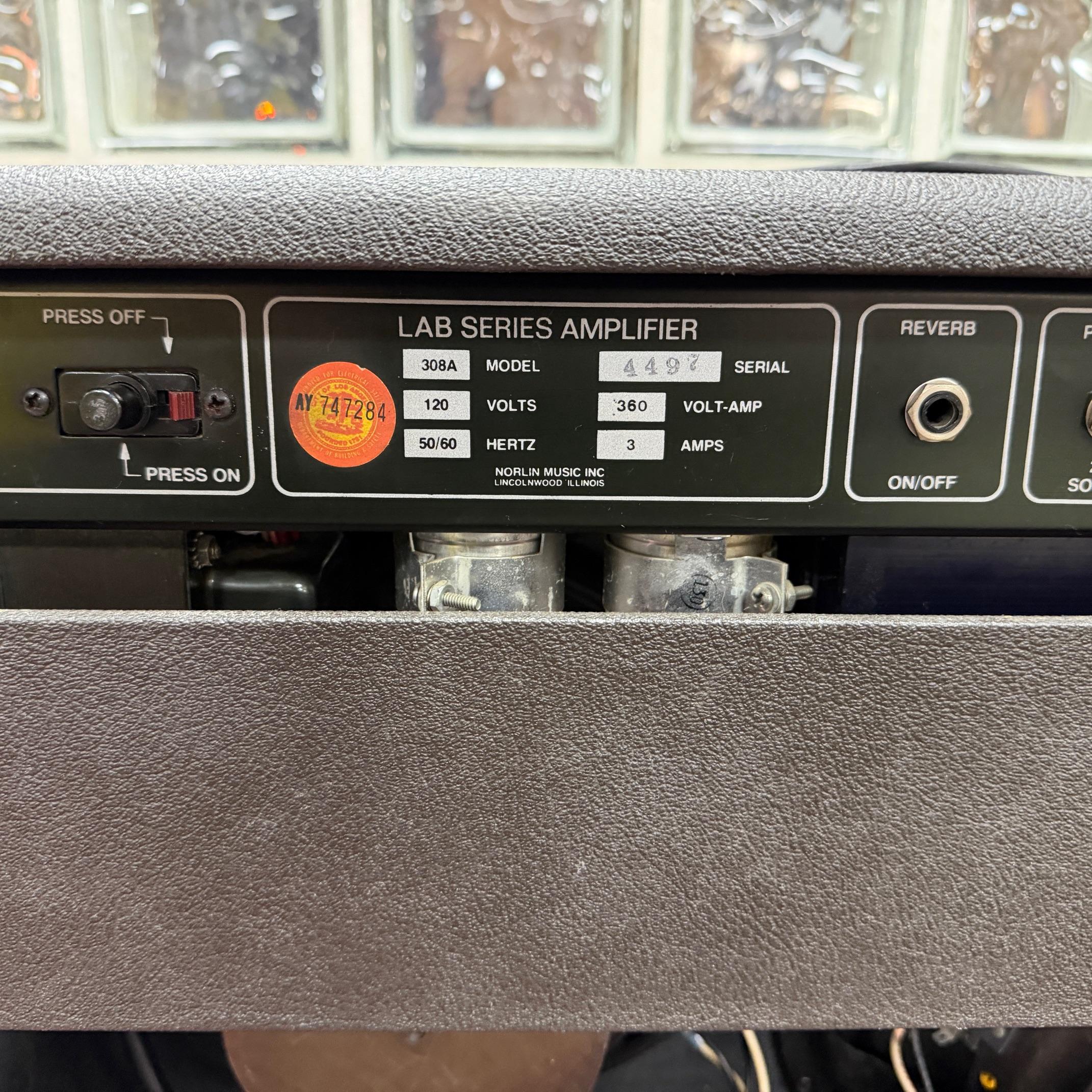 Vintage Lab Series L5 308A Solid State Guitar Amp Amplifier with Cover - Image 10