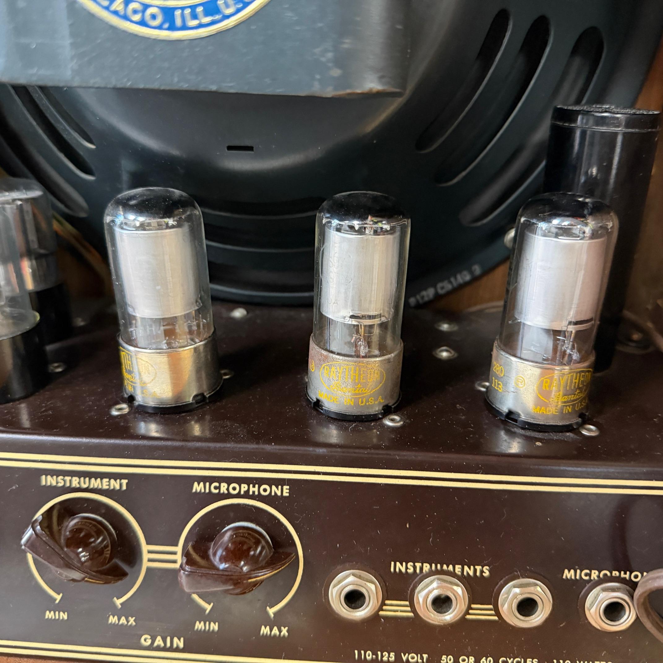 Vintage Gibson GA-50T Tube Guitar Amp Amplifier 1950's Tremolo - Image 12