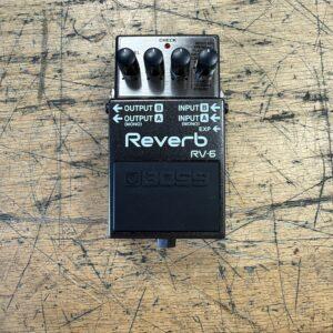 Used Boss RV-6 Reverb Guitar Pedal