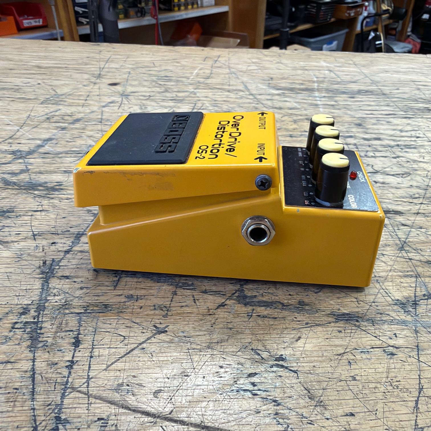 Used Boss OS-2 Overdrive Distortion Guitar Pedal - Image 4