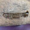 Vintage E. Benge Resno-Tempered Bell 3 Los Angeles Bb Trumpet ML Bore Lacquered Brass Just Serviced with Original Case & Benge Gordon Model Mouthpiece 1975 ML Bore - Image 2