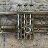 Vintage E. Benge Resno-Tempered Bell 3 Los Angeles Bb Trumpet ML Bore Lacquered Brass Just Serviced with Original Case & Benge Gordon Model Mouthpiece 1975 ML Bore - Image 4